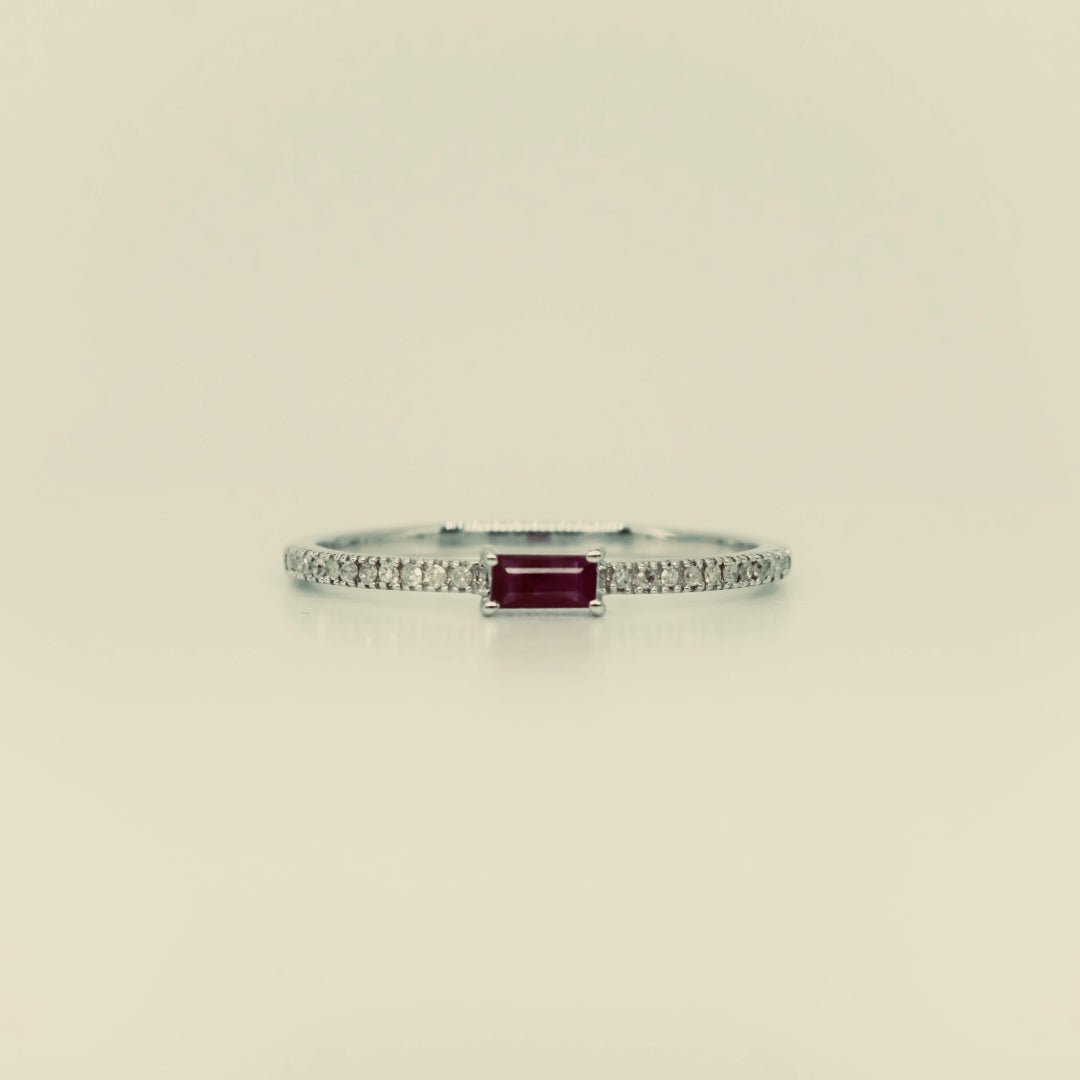 ANILLO TINY RUBI