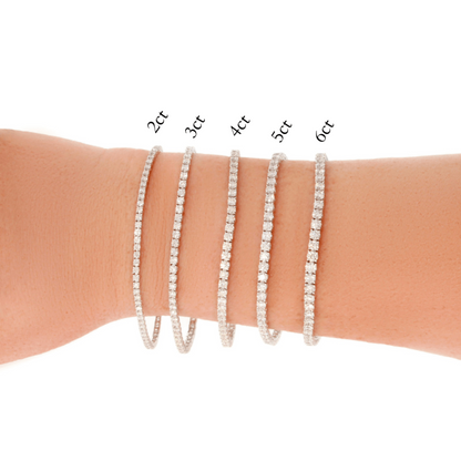 Tennis Bracelet Lab Grown 4 ct