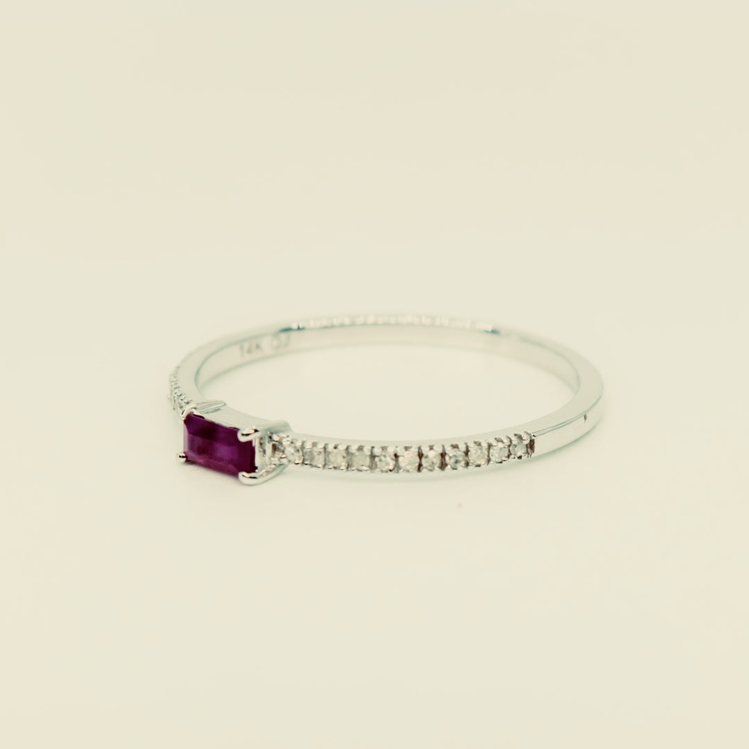 ANILLO TINY RUBI