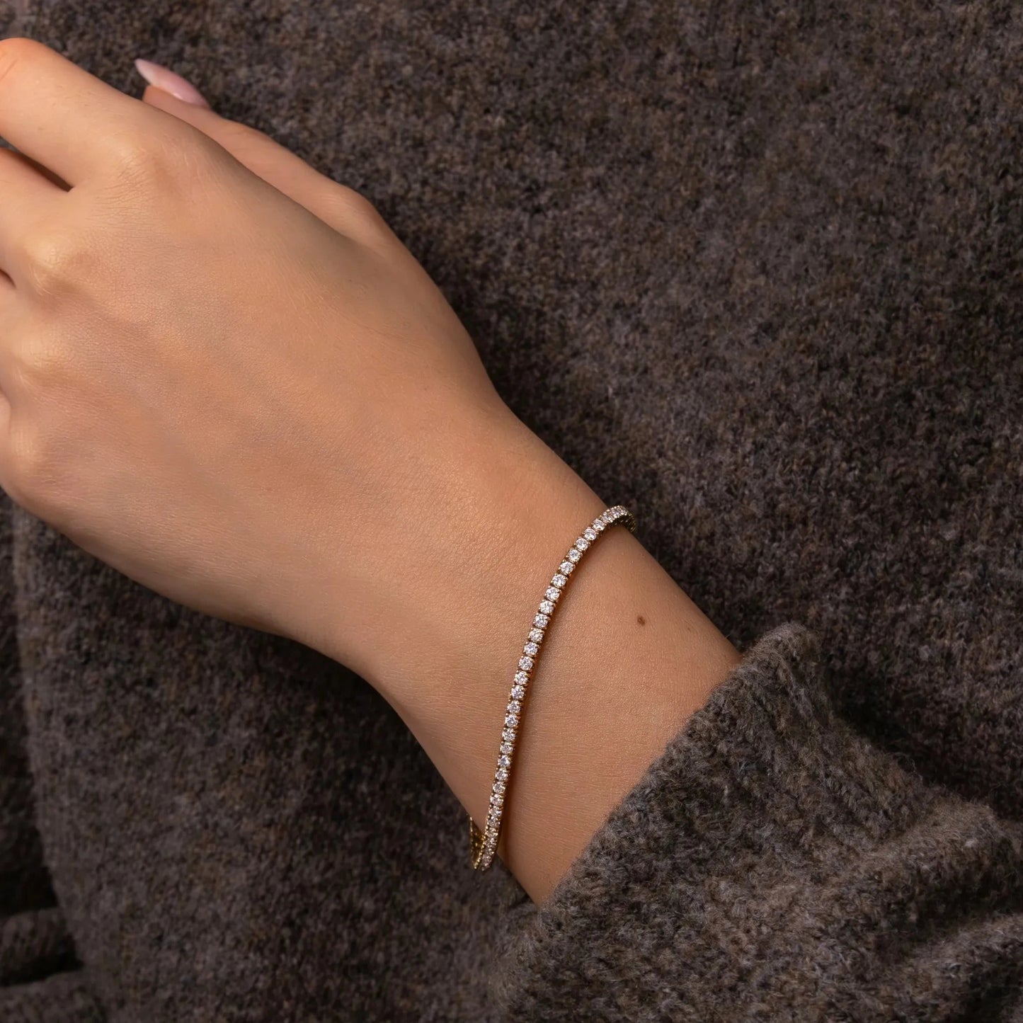 Tennis Bracelet Lab Grown 3 ct