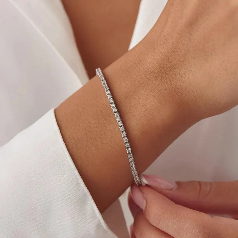 Tennis Bracelet Lab Grown 3 ct